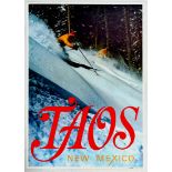 Sport Poster Taos Ski New Mexico USA