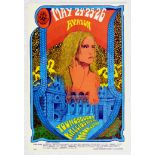 Rock Concert Poster Youngbloods Kaleidoscope Hourglass