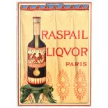 Advertising Poster Raspail Liquor Alcohol Paris