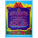 Rock Concert Poster Quicksilver Ace of Cups Flamin Groovies