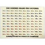 Sport Poster Goodyear Champions Formula One Grand Prix Car Racing