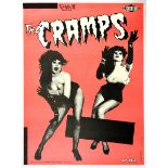 Advertising Poster Punk Band The Cramps Smell of Female