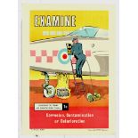Propaganda Poster Set RAF Airplance Safety Maintenance Examine Damage
