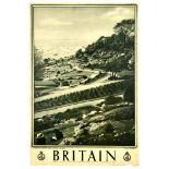 Travel Poster Britain Southend-on-Sea Public Gardens