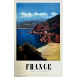 Travel Poster France Corsica Gulf