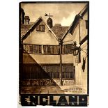 Travel Poster England Leicester Guildhall