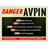 Propaganda Poster Set Aircraft Safety AVPIN Doping Electrics