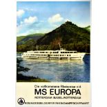 Travel Poster MS Europa Rhine Cruise