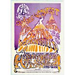 Rock Concert Poster Buffalo Springfield 1966 Avalon