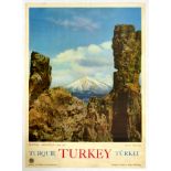 Travel Poster Turkey Central Anatolia Hasan Dagi