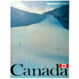 Sport Poster Canada Ski Winter Sport Skiing Whistler Blackcomb Banff