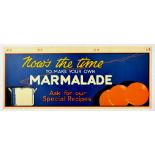 Advertising Poster Time To make Marmalade Oranges Home Cooking