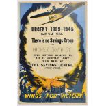 War Poster Wings for Victory Higher South Street WWII UK