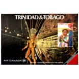 Travel Poster Trinidad and Tobago Air Canada