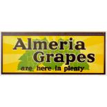 Advertising Poster Almeria Grapes Fruit
