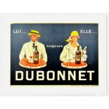 Advertising Poster Always Dubonnet Alcohol Drink France