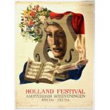 Travel Poster Holland Festival Scheveningen