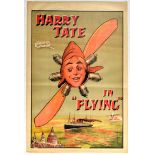 Advertising Poster Harry Tate Flying London New York