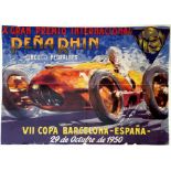 Sport Poster Pena Rhin Grand Prix Barcelona Spain Pedralbes Ferrari