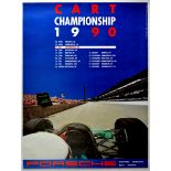Advertising Poster Porsche Cart Championship 1990