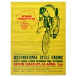 Sport Poster International Cycle Racing Nottingham Australia