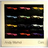 Advertising Poster Andy Warhol Cars Mercedes Benz Pop Art