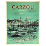 Advertising Poster Jean Carzou Exhibition Mourlot Paris