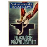 Propaganda Poster Czechoslovak Elections Peoples Party Security