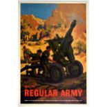 Propaganda Poster Join The Regular Army GB Recruitment