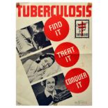 Propaganda Poster Tuberculosis Public Health USA