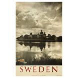 Travel Poster Sweden Kalmar Castle