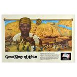 Advertising Poster Great Kings of Africa Mali Mansa Kankan Mussa Budweiser