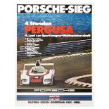 Sport Poster Martini Porsche 936 Pergusa Italy Sicily