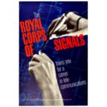 Propaganda Poster Signal Royal Corps Army Telecommunication GB Recruitment