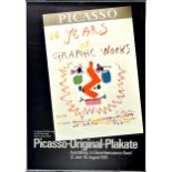 Advertising Poster Picasso Original Poster Exhibition