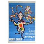 Advertising Poster Monte Carlo International Circus Festival