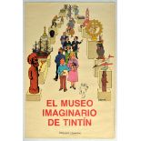 Advertising Poster Tintin Imaginary Museum Herge Barcelona