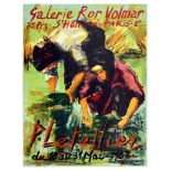 Advertising Poster Galerie Ror Volmar Letellier Exhibition