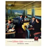 Advertising Poster California Western Pacific Railway Zephyr Vista Dome