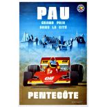 Sport Poster Grand Prix Motor Racing Pau France 1977