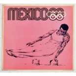 Sport Poster 1968 Olympic Games Mexico Gymnast Pommel Horse