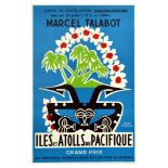 Advertising Poster Theatre Marcel Talabot Islands and Atolls of the Pacific