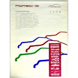 Advertising Poster Porsche Carrera Cup 1990