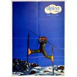 Sport Poster Alpine Sports Britain Ski Shop Jump