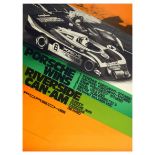 Advertising Poster Porsche 917 Wins Riverside CanAm Sunoco Goodyear Audi