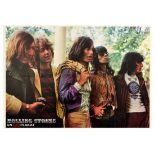 Advertising Poster Rolling Stones GO Magazine Jagger Richards Rock