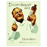 Advertising Poster Doornkaat Norden Gin Ludwig Hohlwein