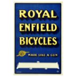 Advertising Poster Royal Enfield Bicycles Made Like a Gun