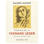 Advertising Poster Fernand Leger Galerie Maeght