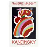 Advertising Poster Kandinsky Paris Period Galerie Maeght